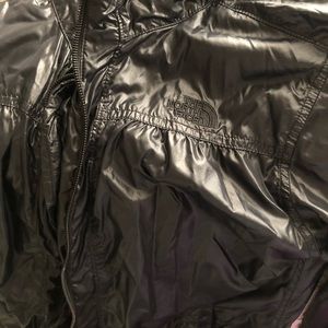 North Face rain coat.